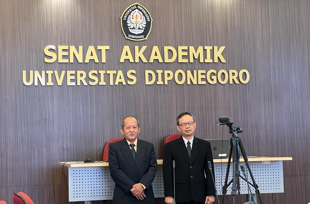 Sidang Pleno Dewan Profesor Presentasi Calon Guru Besar Undip a.n. Dr. Ir. Heru Prastawa, DEA dari Fakultas teknik dan Dr. Dian Wijayanto, S.Pi., M.M., M.S.E.dari Fakultas Perikanan dan Ilmu Kelautan