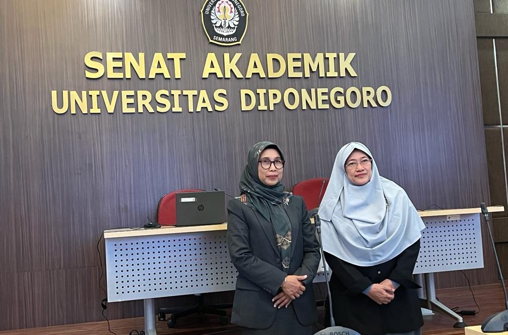 Sidang Pleno Dewan Profesor Presentasi Calon Guru Besar Undip a.n. Ro’fah Setyowati, S.H., M.H., Ph.D dari Fakultas Hukum dan Dr. Ir. Endang Purbowati, M.P  dari Fakultas Peternakan dan Pertanian